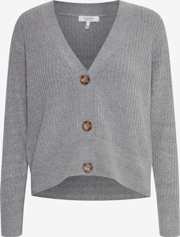 b.young Knit Cardigan 'BYNORA' in Grey: front