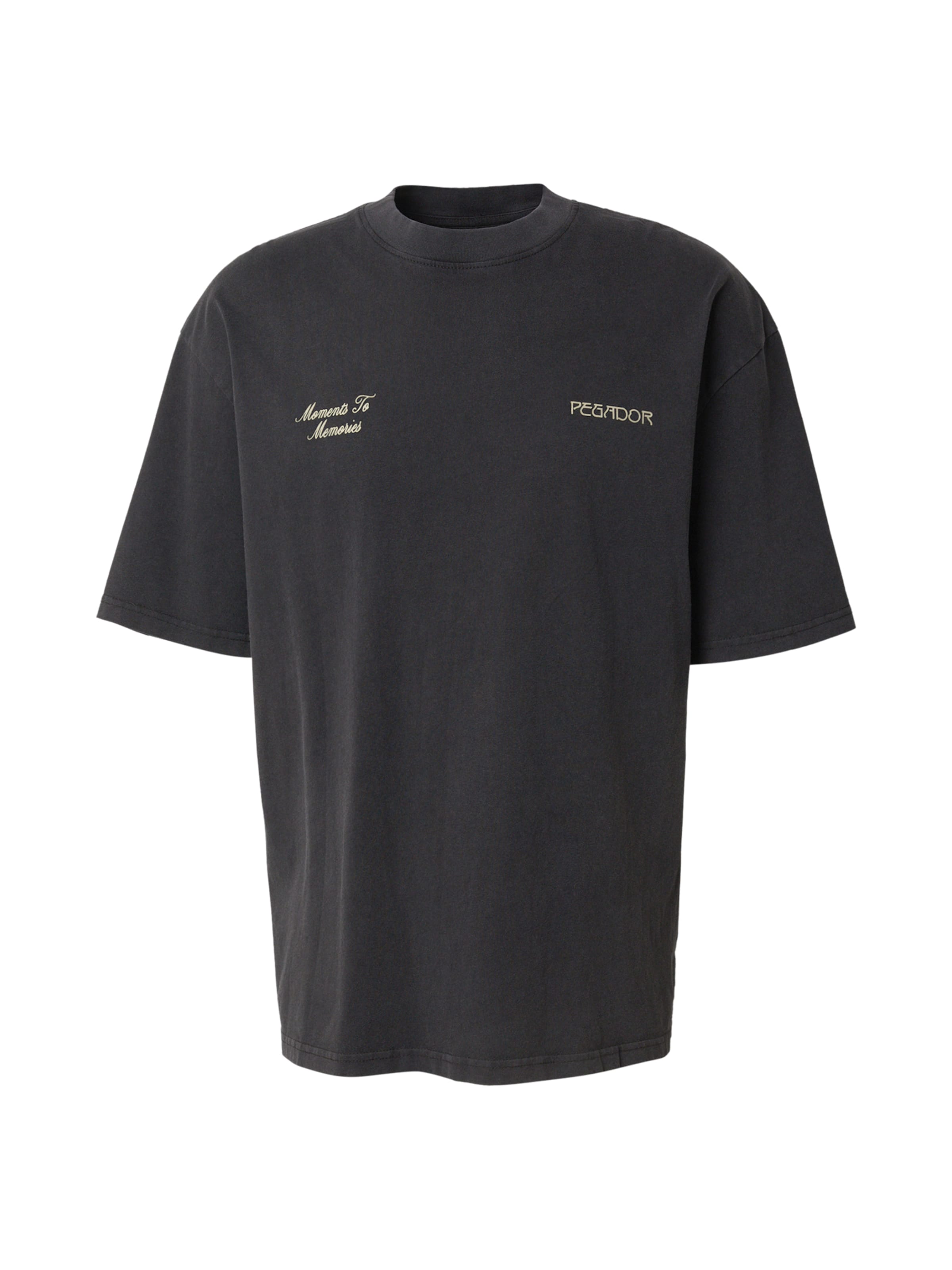 Marškinėliai 'Zernez' iš Pegador, spalva – smėlio spalva / juoda, Prekių apžvalga