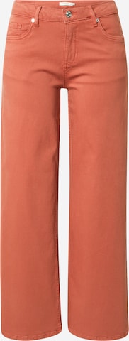 b.young Wide leg Jeans 'Kato Likke' in Rood: voorkant