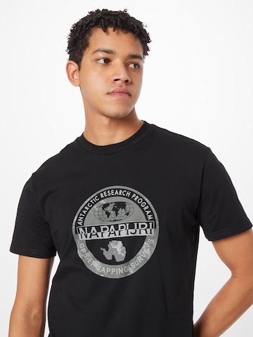 NAPAPIJRI Shirt in Zwart