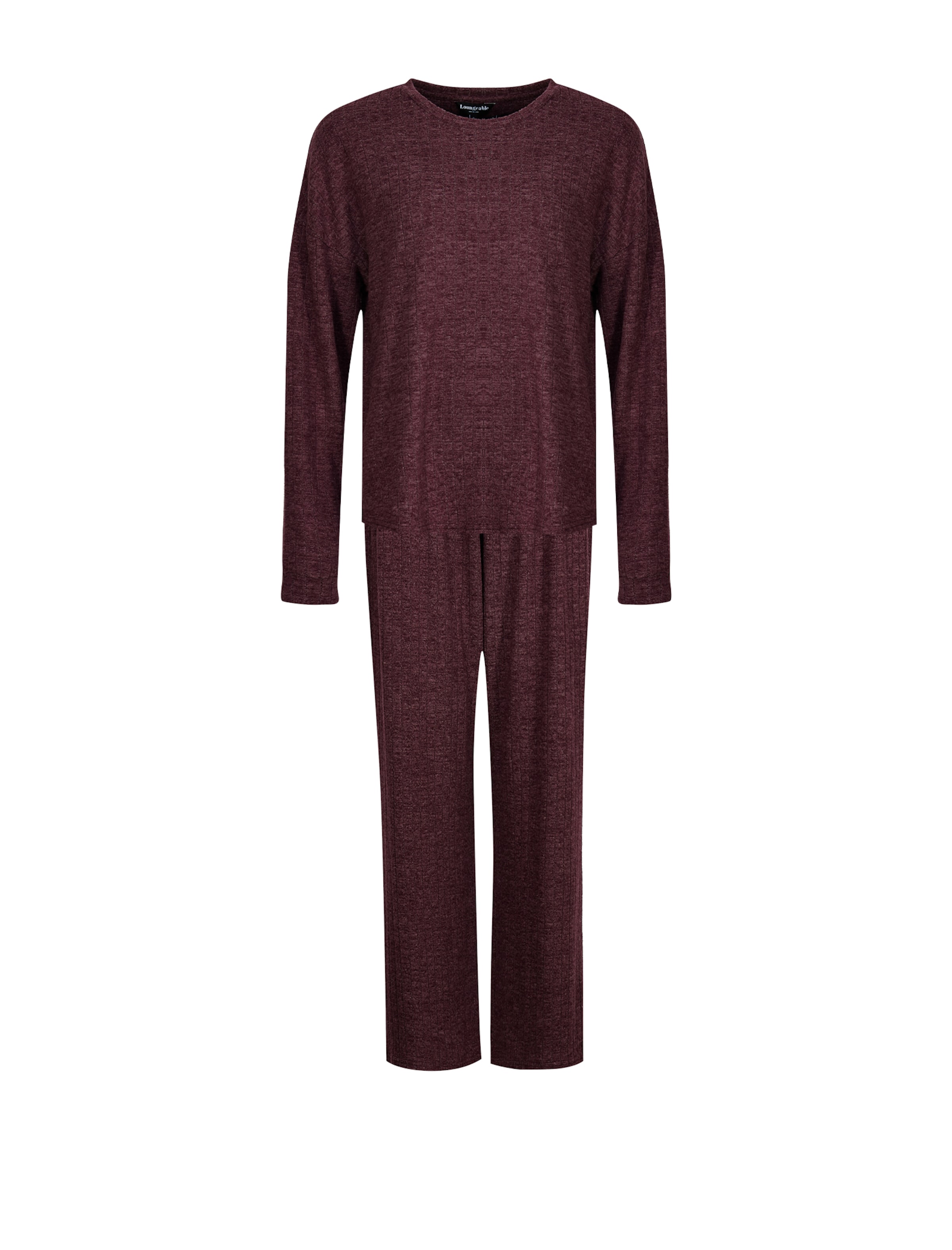 Loungeable Loungewear in Purple: front