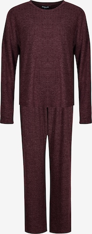 Loungeable Hausanzug in Lila: Vorderseite