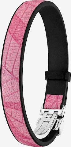 Braccialetto 'GEB LEAF' di NiMa Atelier in rosa: frontale