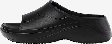 Pull&Bear Pantolette in Schwarz