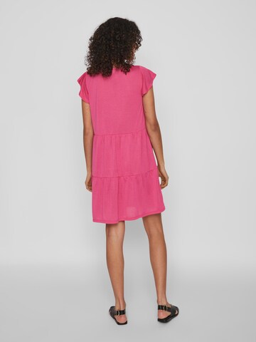 VILA Kleid 'SUN' in Pink