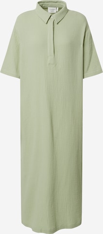 Another Label Shirt Dress 'Rubanier' in Green: front