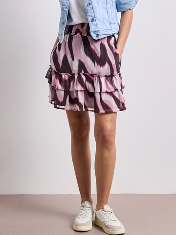 STREET ONE - Falda en rosa: frente