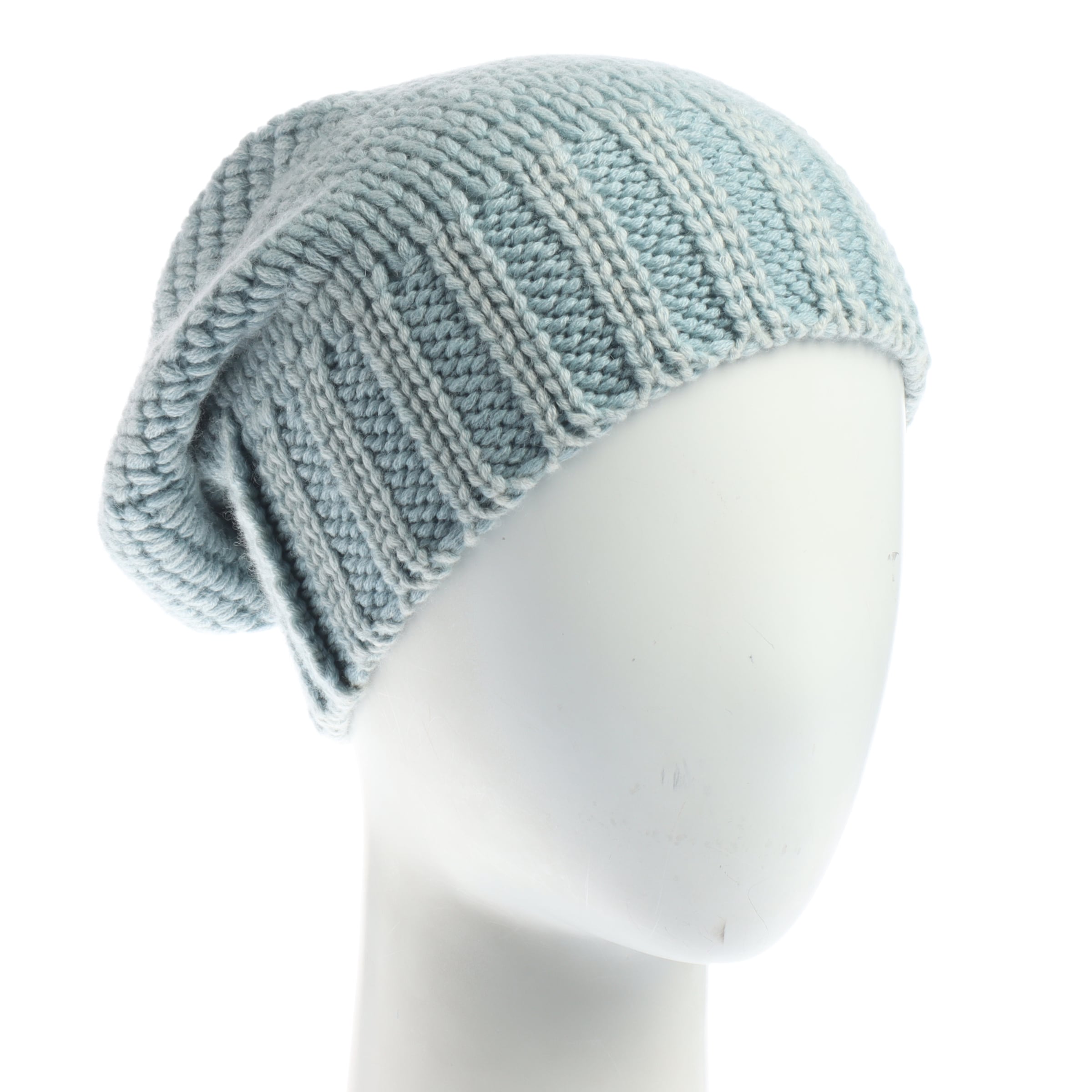 Iris von Arnim Mütze XS-XL in Blau: Vorderseite