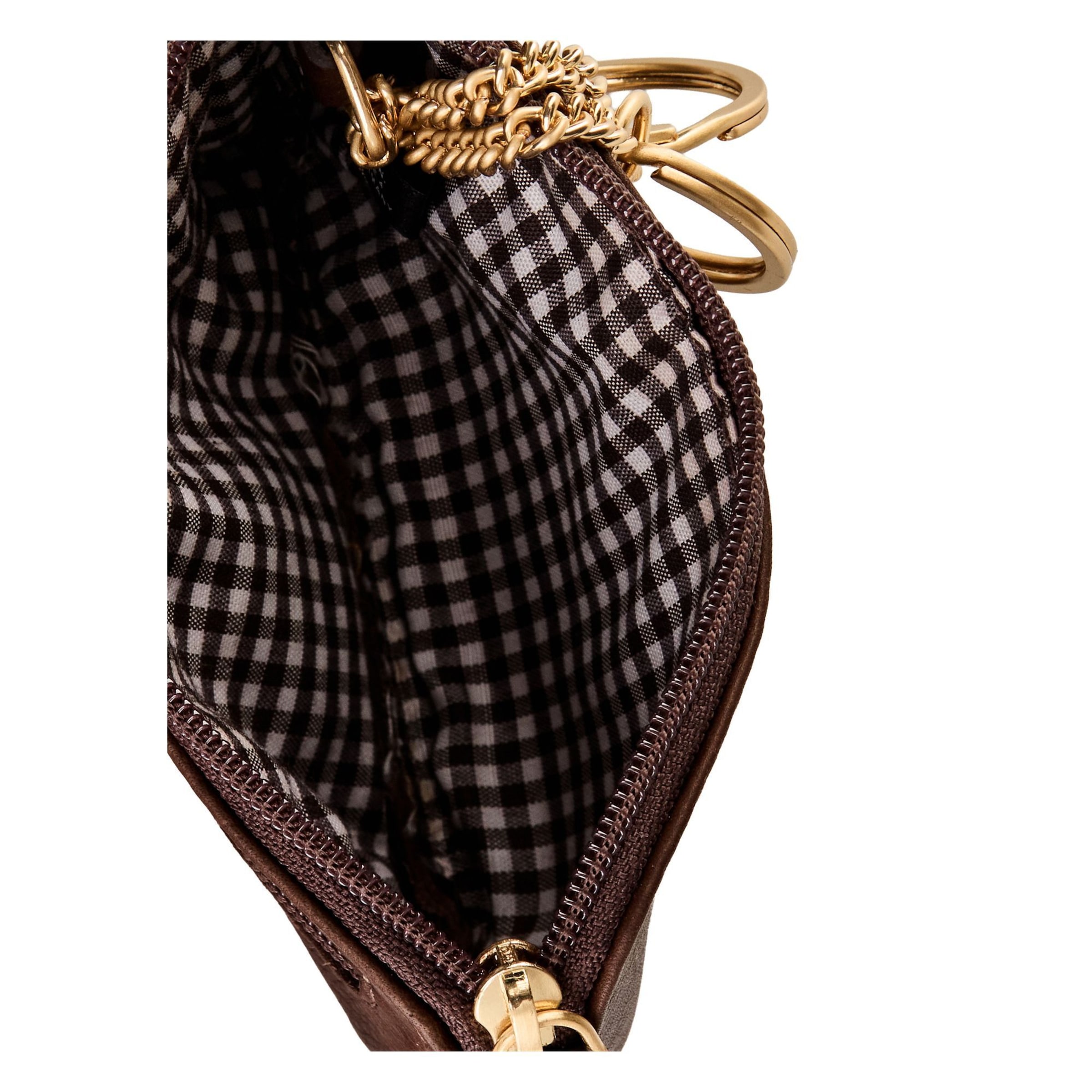 Portachiavi 'Chicago' di Esquire in marrone