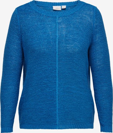 ONLY Carmakoma Sweater 'Foxy' in Blue: front