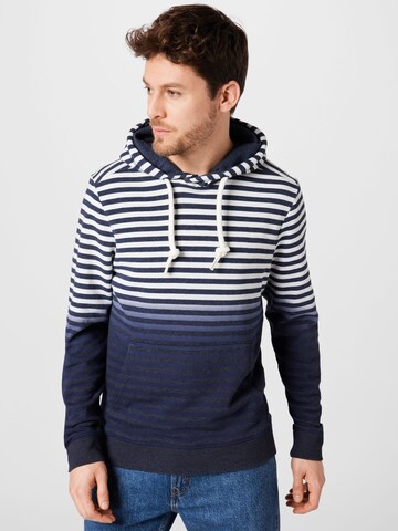 TOM TAILOR Sweatshirt in Blau: predná strana