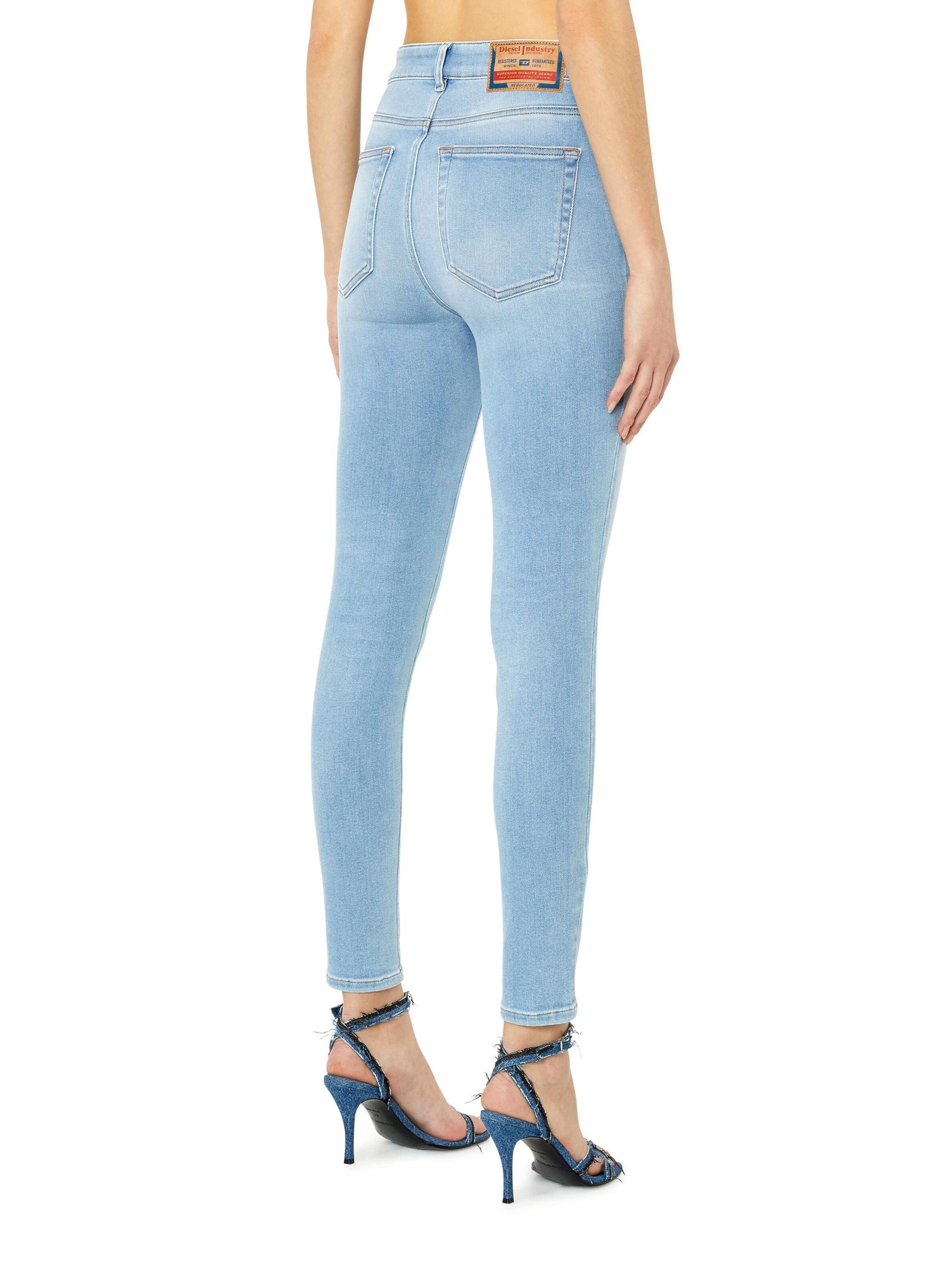 Skinny Jeans '1984 SLANDY-HIGH' de la DIESEL pe albastru
