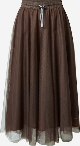 10Days Skirt in Brown: front