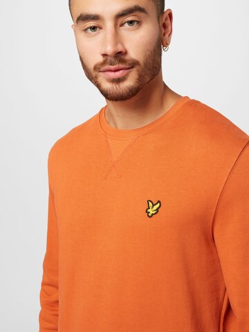 Lyle & Scott Sweatshirt i orange
