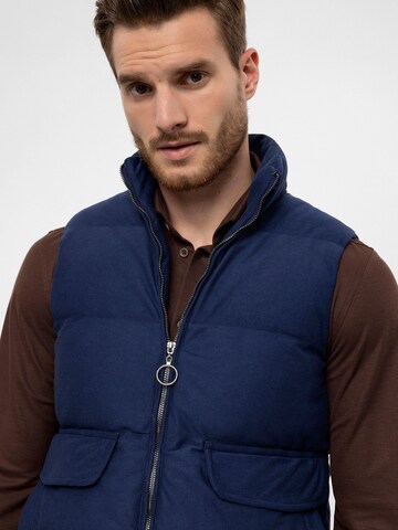 Gilet Antioch en bleu