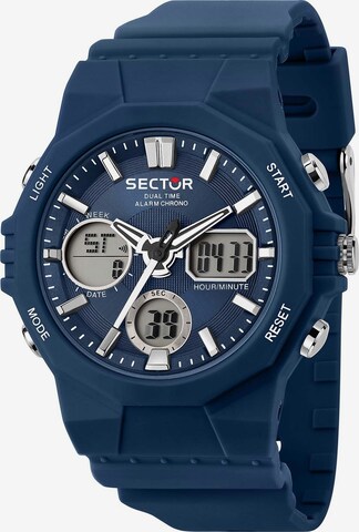 SECTOR Analog Watch in Blue: front