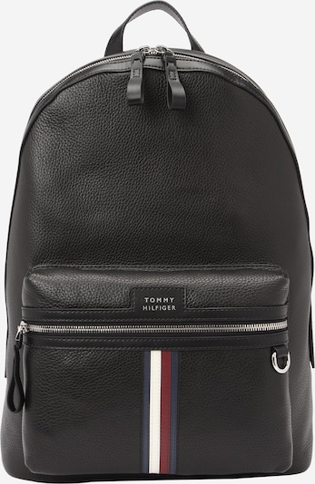 TOMMY HILFIGER Backpack in Navy / Cherry red / Black / White, Item view