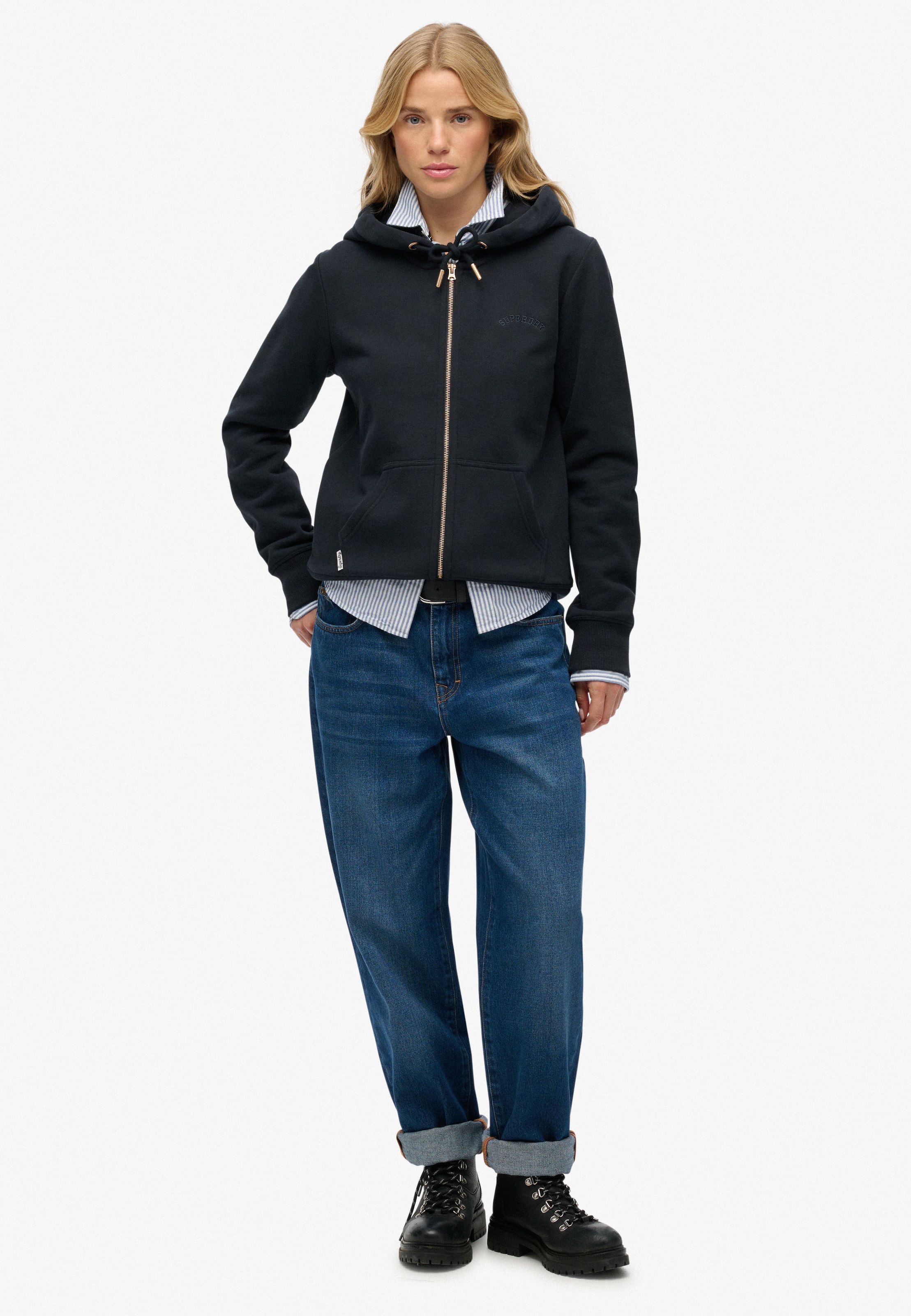 Superdry & CoGornji dio trenirke 'Essential' - plava boja