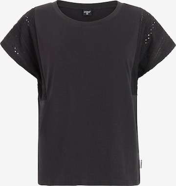 PROTEST Shirt 'PRTLomo' in Schwarz: Vorderseite