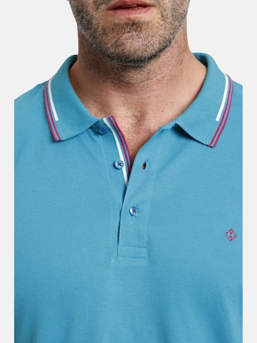 Charles Colby Poloshirt 'Earl Kayso' in Blau