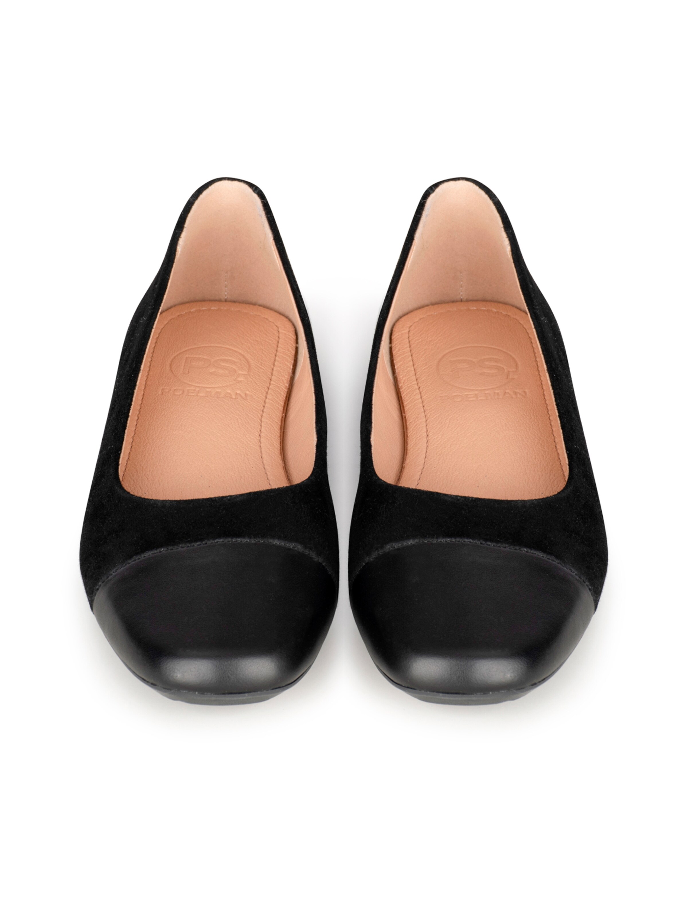 PS Poelman Ballerina 'Vive' in Zwart