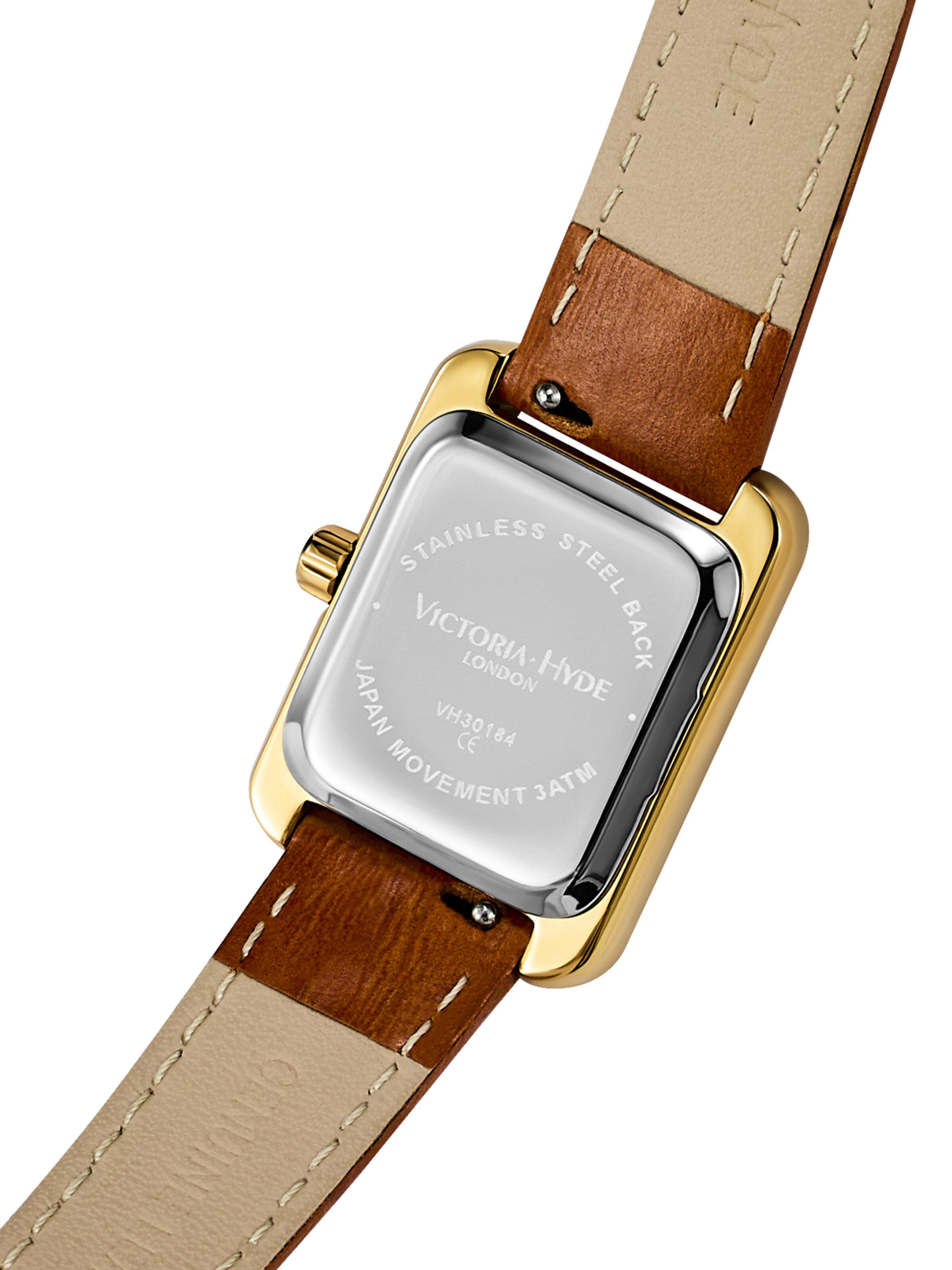 Victoria Hyde Analoog horloge ' Retro ' in Bruin
