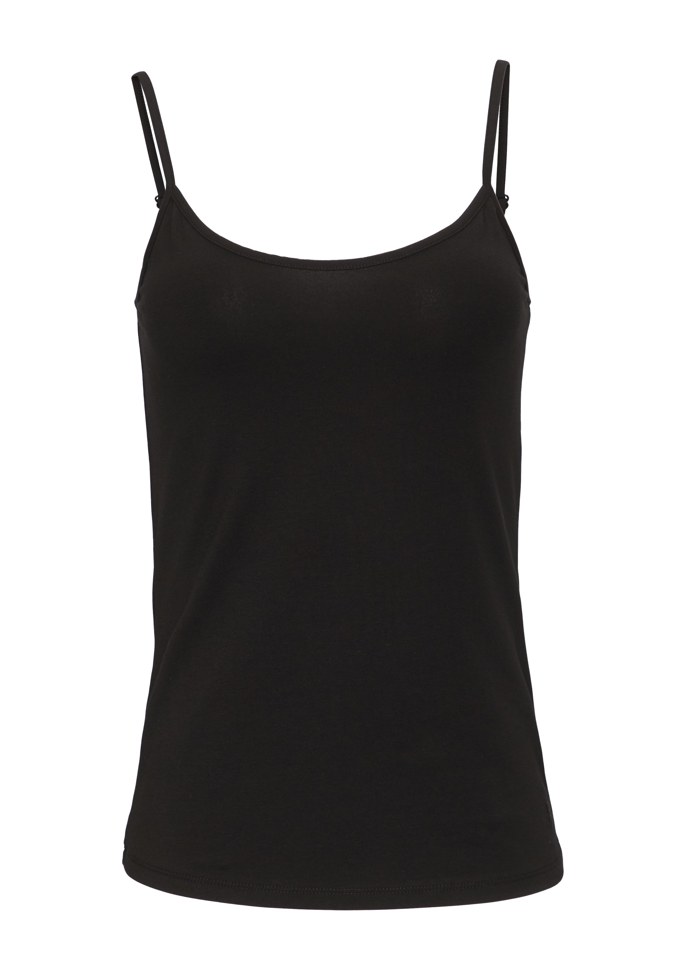 COMMA Топ в Черный: спереди