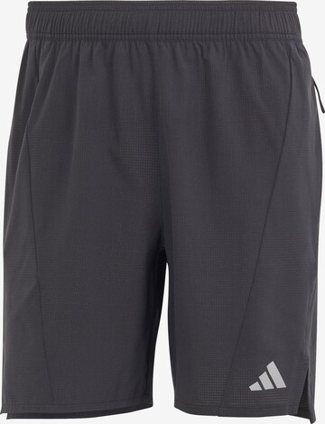 ADIDAS PERFORMANCE Workout Pants 'D4T' in Black: front