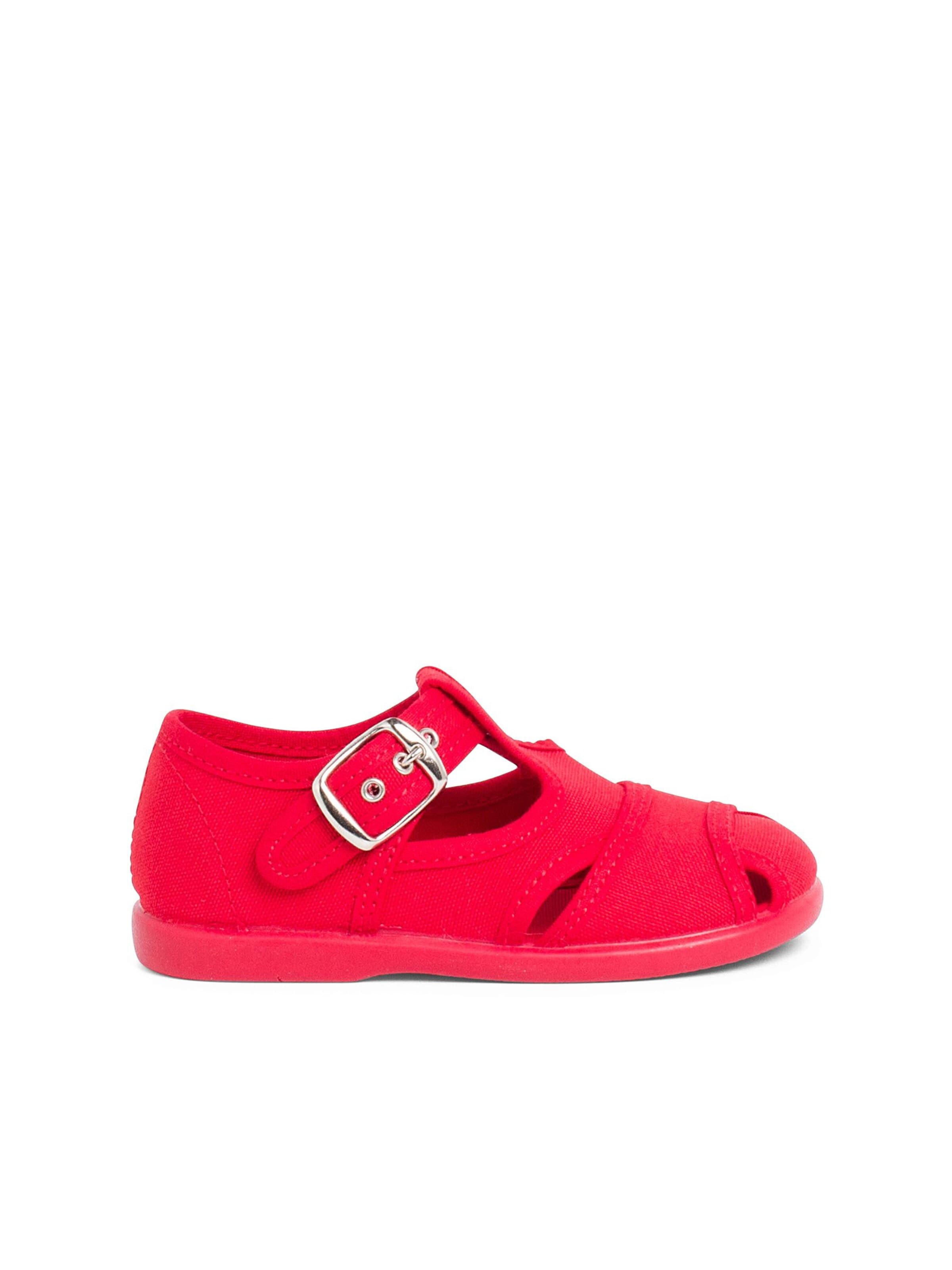 Pisamonas First-Step Shoes in Red