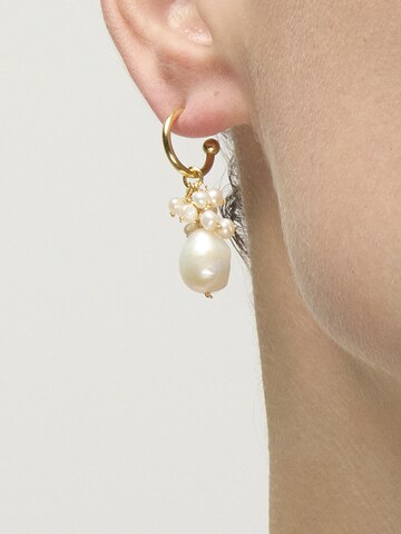 Luxenter Ohrringe 'Zoqoyi' in Weiß