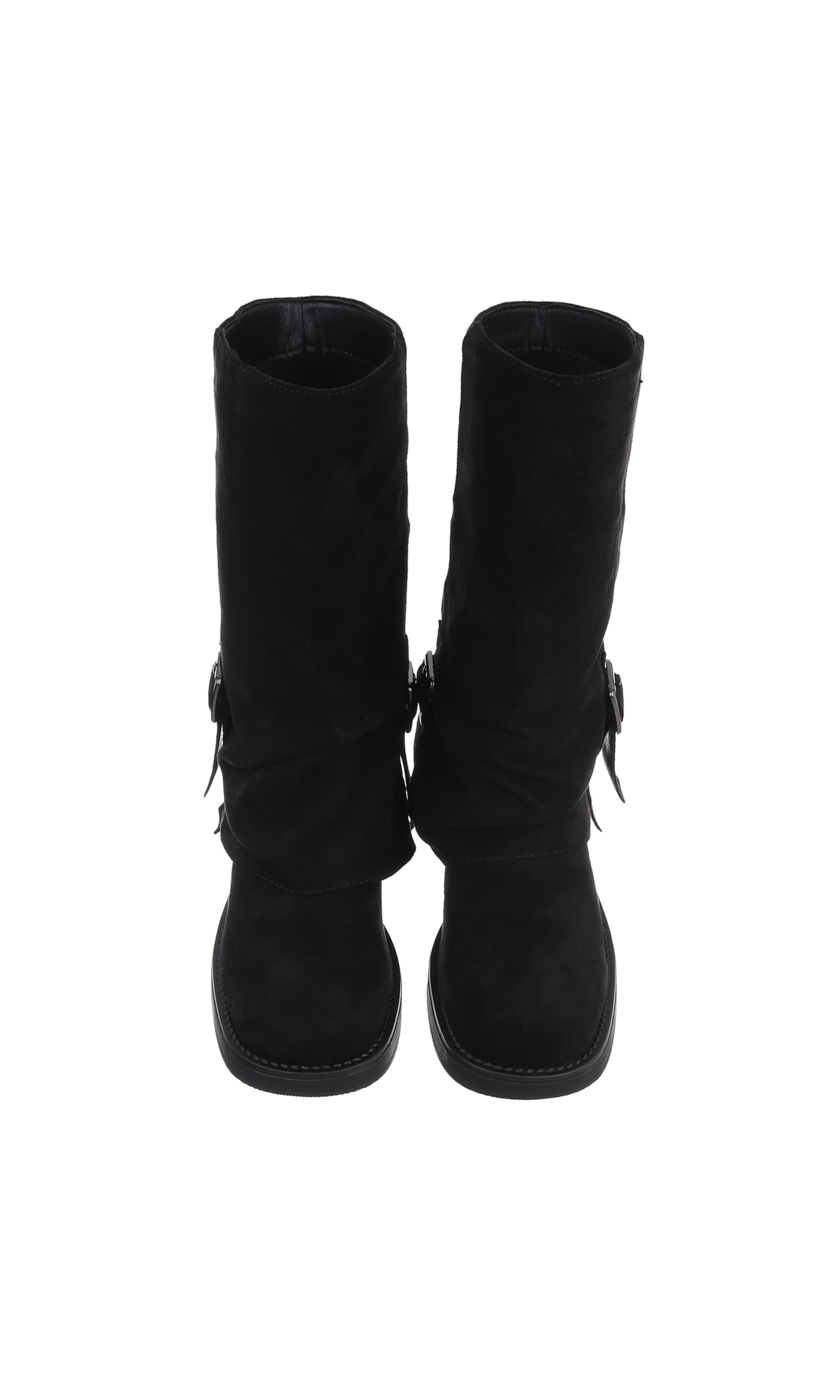 Ital-Design Boots in Black