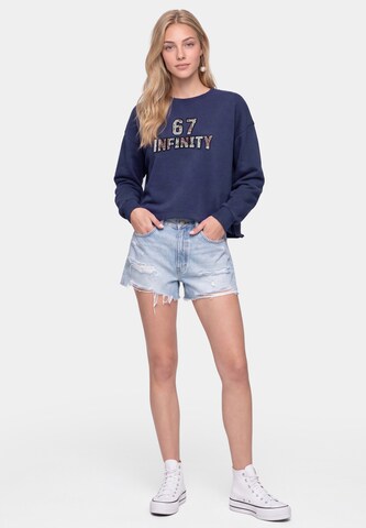 MYMO - Sweatshirt em azul