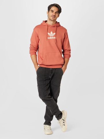 oranžinė ADIDAS ORIGINALS Megztinis be užsegimo 'Trefoil Series Fashion'