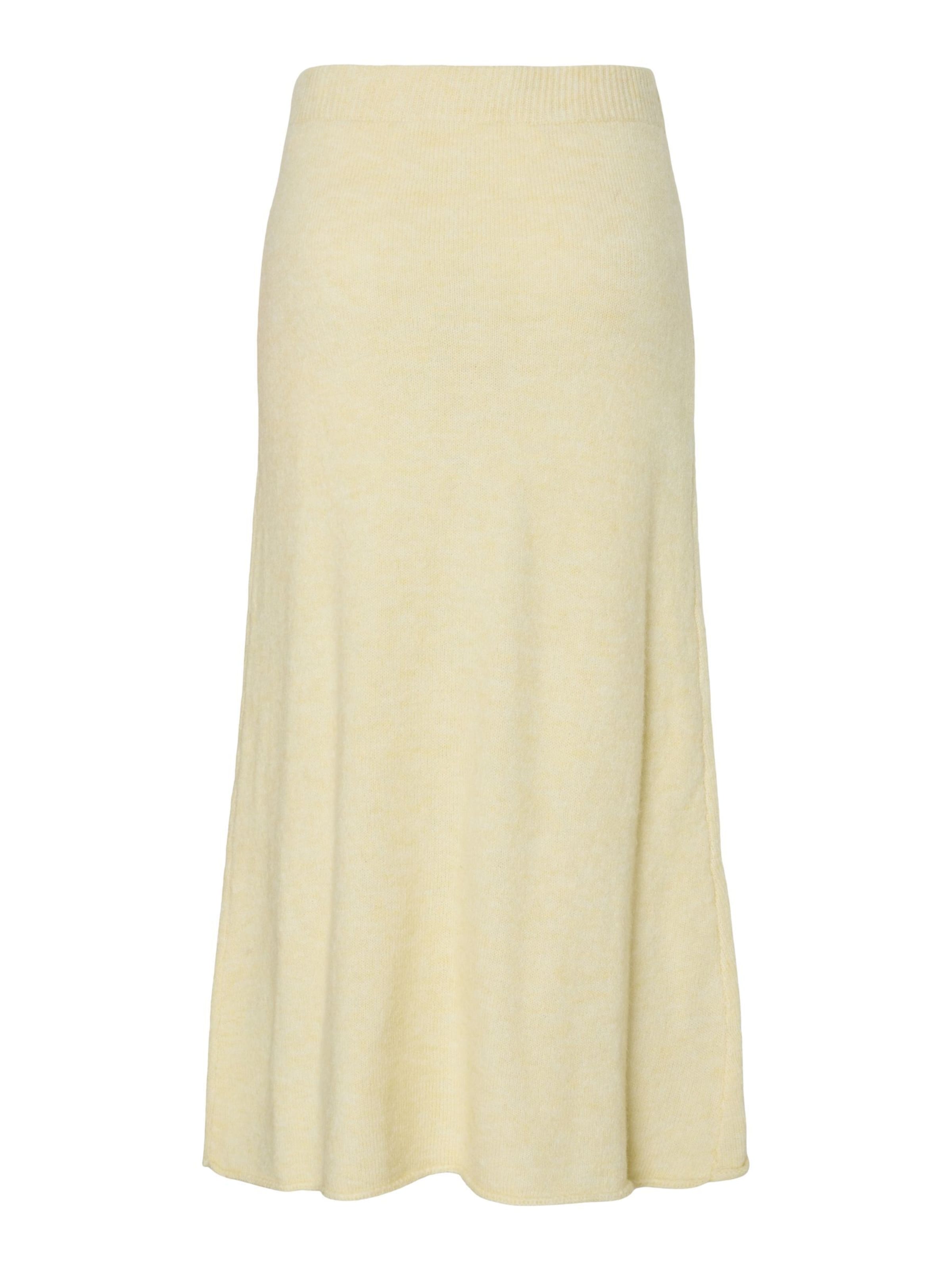 Gonna 'PCPam' di PIECES in beige