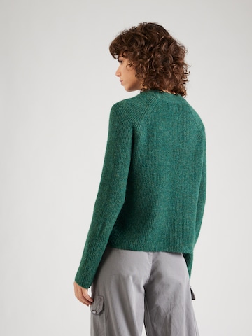 Pull-over 'Ellen' PIECES en vert