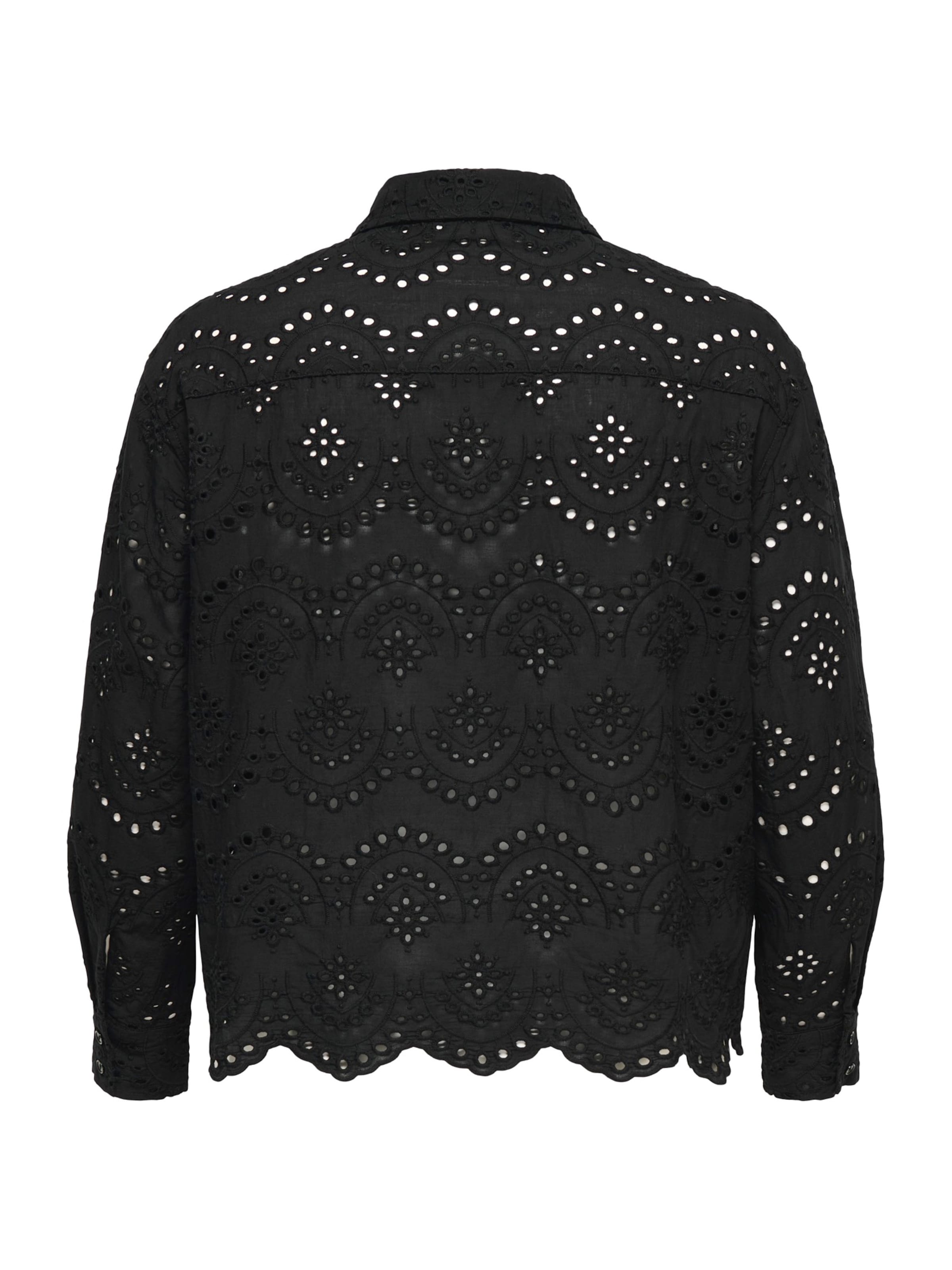 Chemisier 'CARVALAIS' ONLY Carmakoma en noir