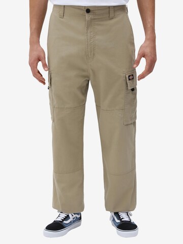 Regular Pantalon cargo 'EAGLE BEND' DICKIES en beige : devant