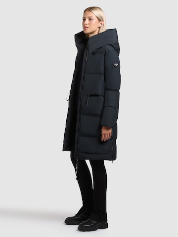 khujo Wintermantel 'Aroma2' in Blauw
