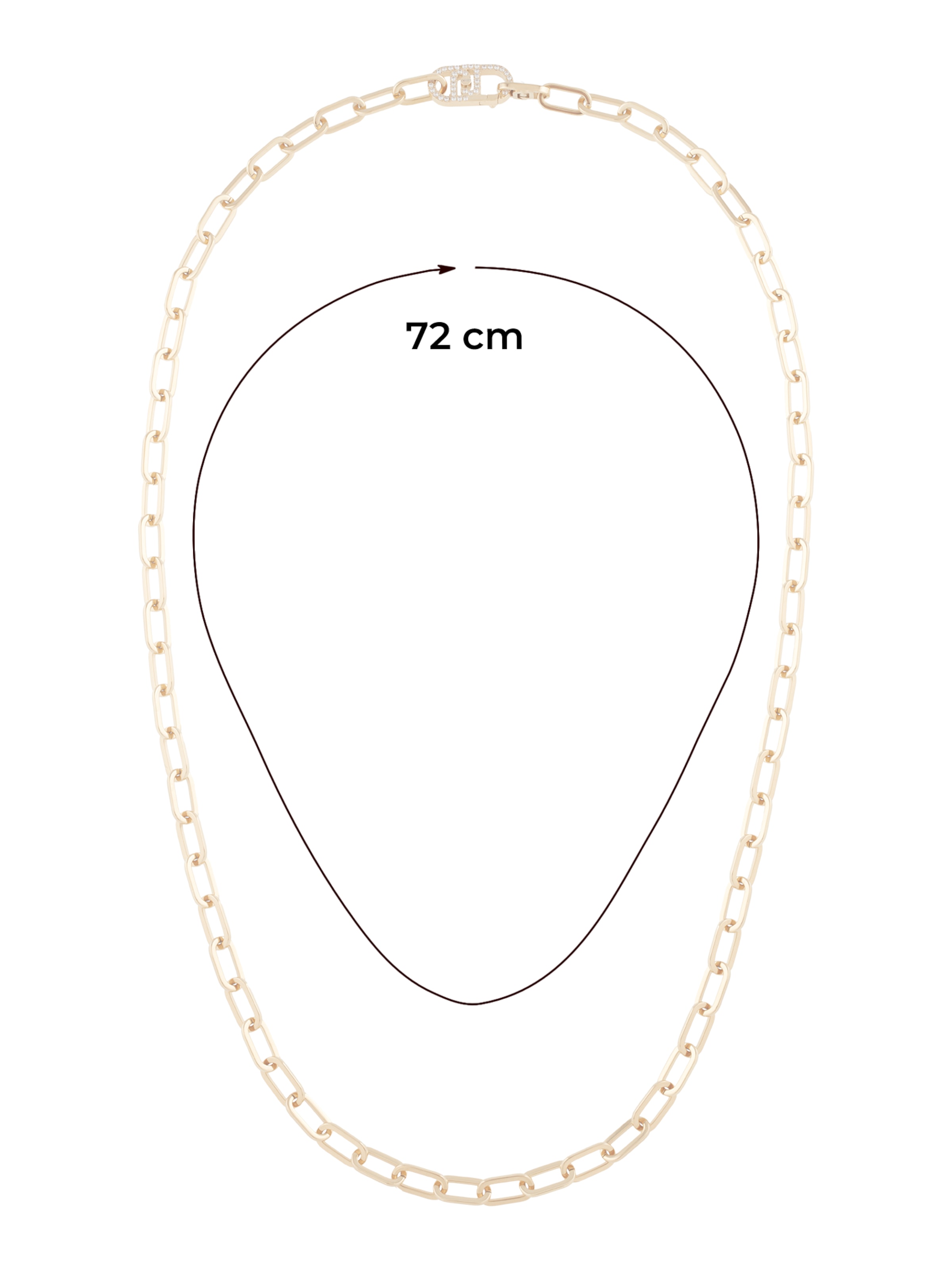 Chaîne Liu Jo en or