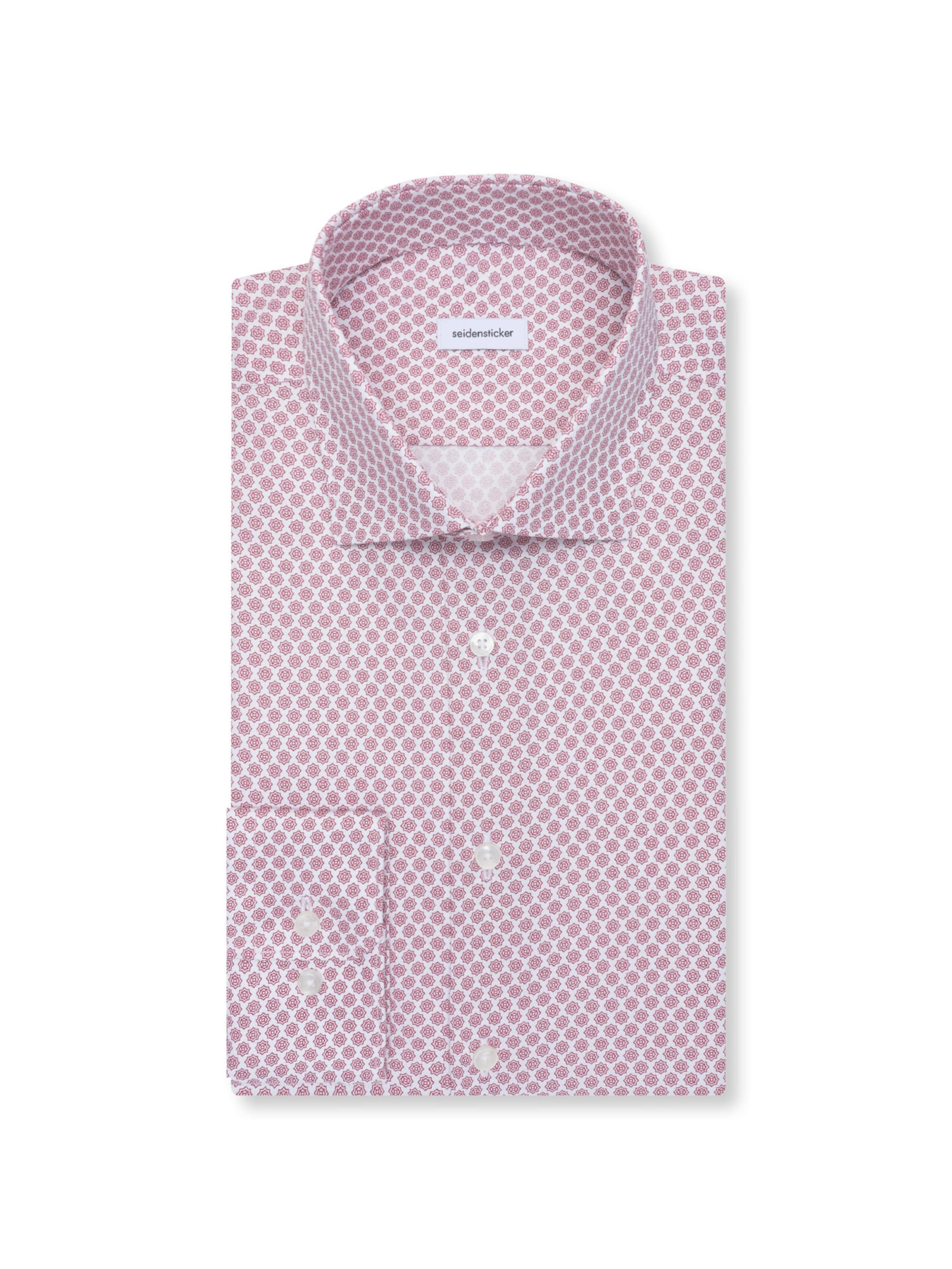 Coupe slim Chemise business 'SMART ESSENTIALS' SEIDENSTICKER en rose