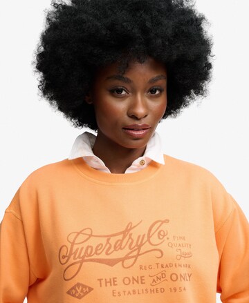 Superdry & Co Sweatshirt in Orange
