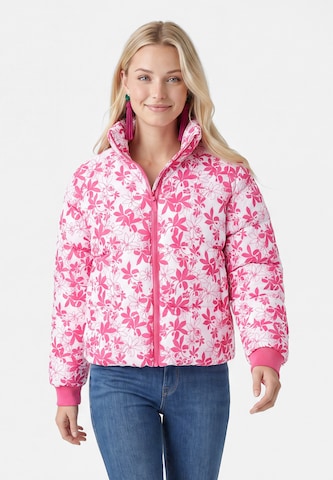 IZIA - Chaqueta de invierno en rosa: frente