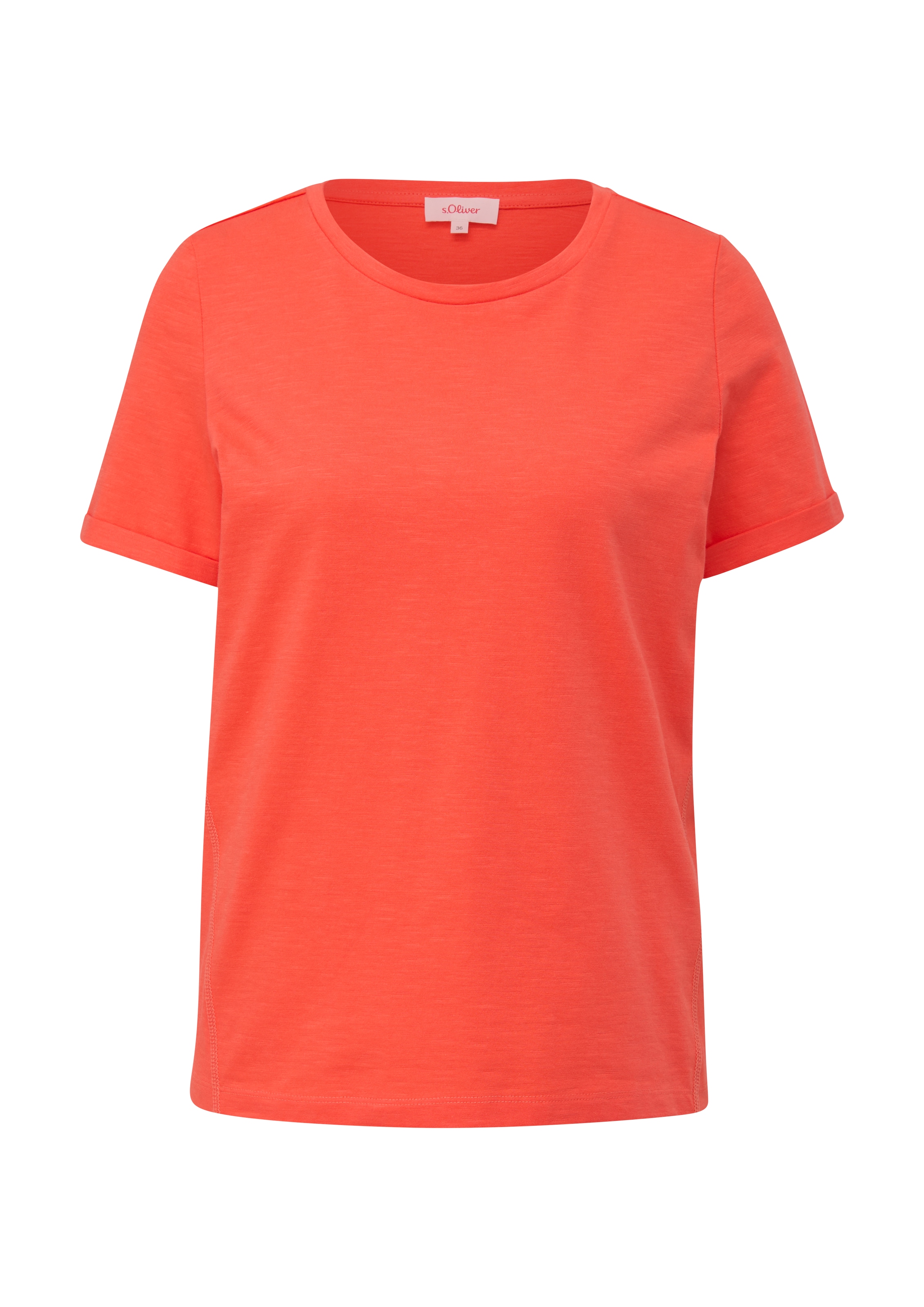 s.Oliver Shirt in Orange: Vorderseite