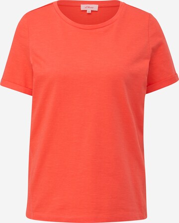 T-shirt s.Oliver en orange : devant