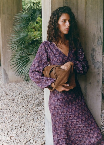 MANGO TEEN Kleid autumn in Lila