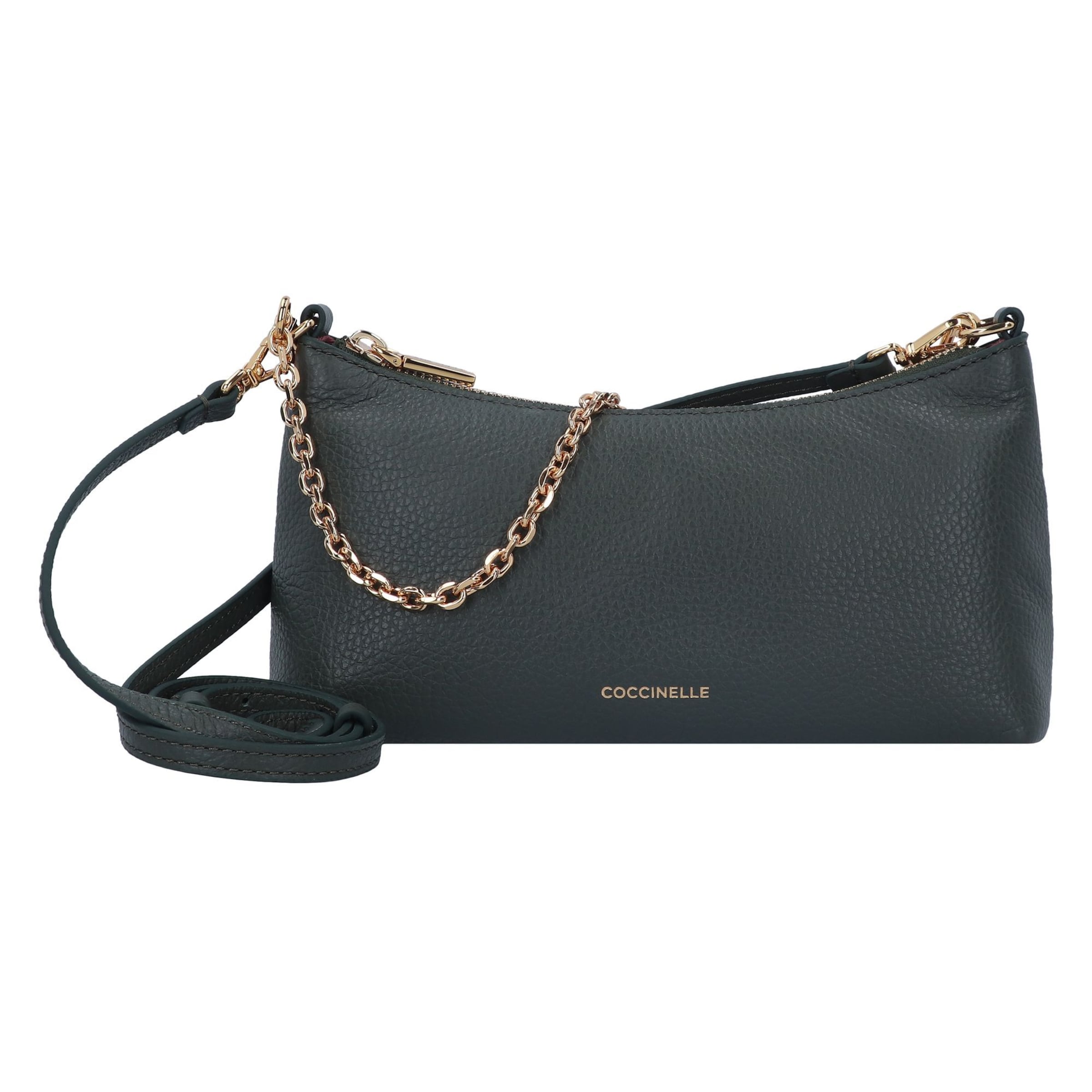 Borsa a tracolla di Coccinelle in verde: frontale