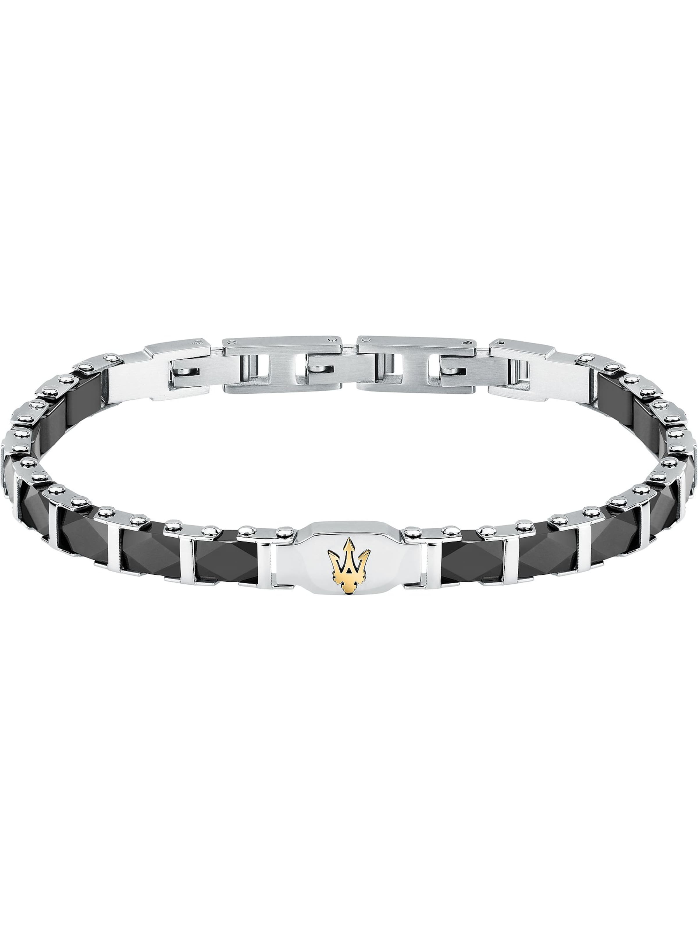 Maserati Armband in Silber: Vorderseite