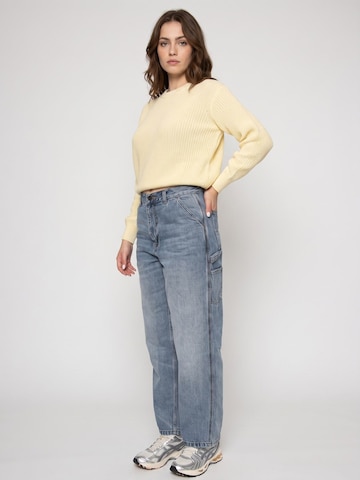 Carhartt WIP Luźne Jeansy 'Brandon' w kolorze niebieski