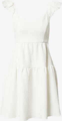 NAF NAF Sukienka w kolorze biały: przód