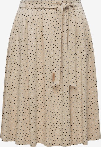 Ragwear Skirt 'Olina' in Beige: front